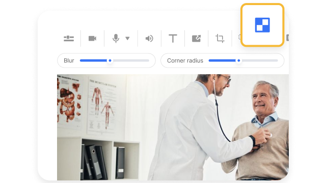 Healthcare Video Blur Tool